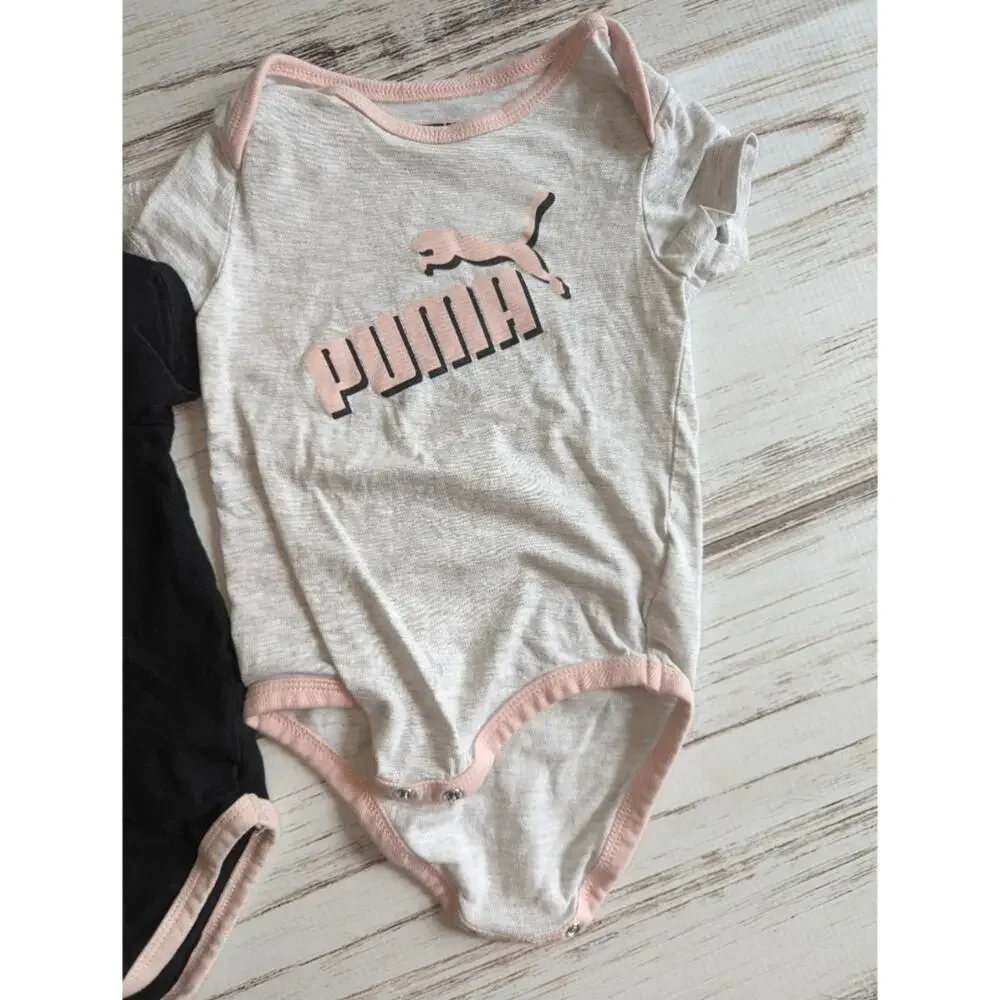 Puma 4 piece short sleeve onsie bundle sz 18M - Picture 3 of 5